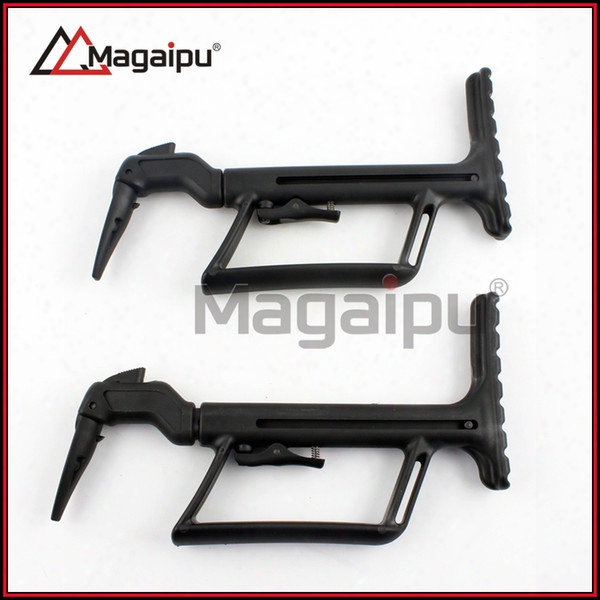 Magaipu Outdoor Tactical Retractable Stock For Glock 17/19 Series Airsoft Gbb Pistol G17 G19