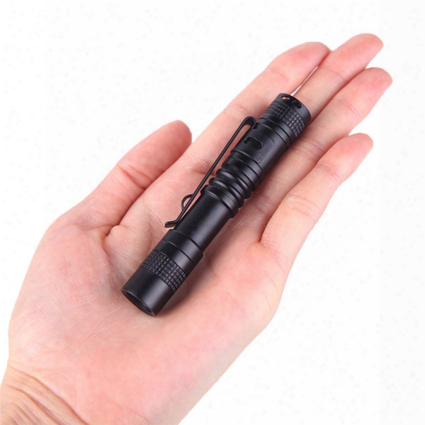 Portable Mini Penlight Xpe-r3 Led Flashlight Torch Hugsby Xp-1 Pocket Light 1 Switch Modes Outdoor Camping Light