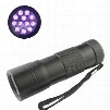 Hot sale! 12 LED UV Flashlight Ultra Violet Camp Lamp Torch Anti-fake UV Flash Light