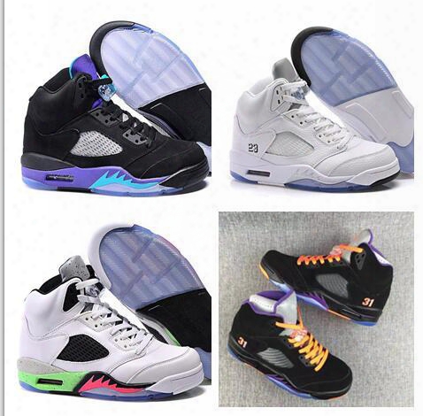 Retro 5 White Cheap Best Basketball Shoe Mens Brand New Retro 5s Sneakers High Quality Men Sports Outdoors Trainers Free Shipping