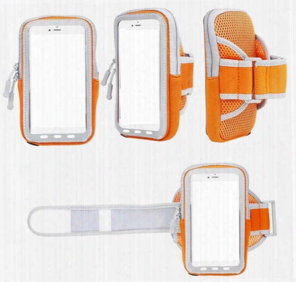 Simple Cellphone Waterproof Outdoor Sports Arm Case Armband Running Bag