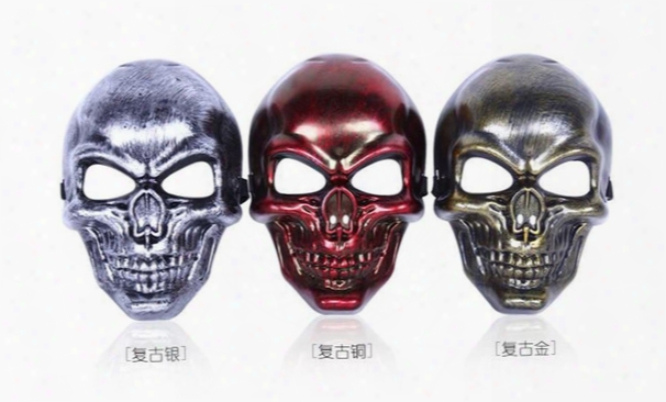 Skull Mask Restoring Ancient Ways Tactical Masks Hunting Halloween Motorcycle Outdoor Military Wargame Paintball Protection Mask Gift