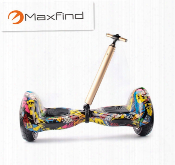 Smart Outdoor Sports Hoverboard Skateboad Scooter Extensible Portable Pull Rod Trolley 2wheel Self Balancing Scooter Tie Rod