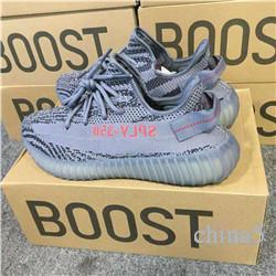 Sply 350 Boost 350 V2 Semi Frozen Cream White Zebra Bred Black Red Beluga 2.0 Kanye West Running Shoes Sport Sneakers