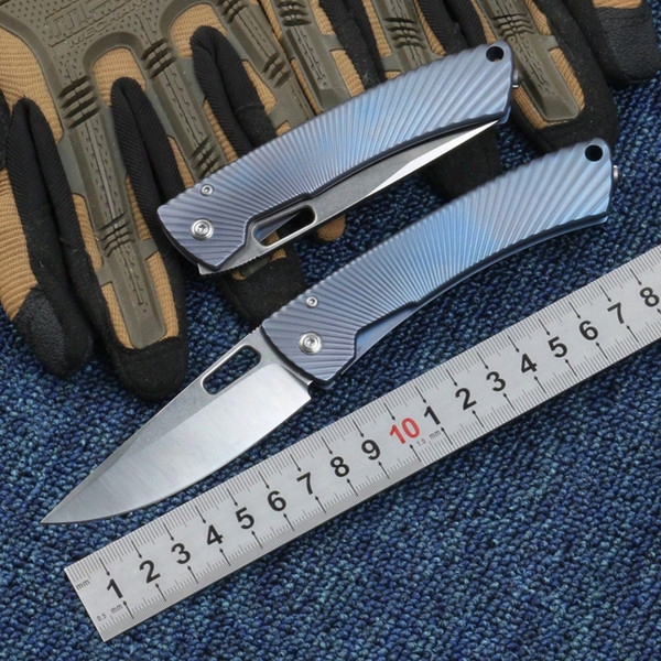 Top Lionsteel M390 Titanium Tc4 Tactical Folding Knife Outdoor Camping Hunting Survival Pocket Knife Military Utility Edc Collecti On Gift