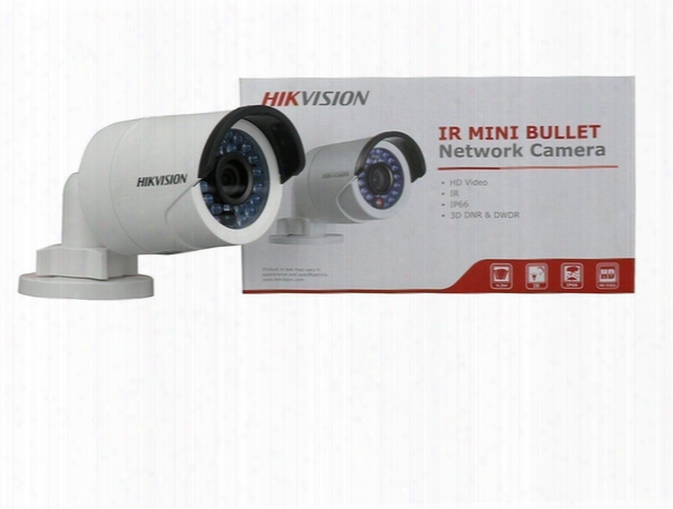 Us Hikvision Original English Ds-2cd2042wd-i 4mp Poe Outdoor Wdr Network Security Ip Camers 4mm Lens