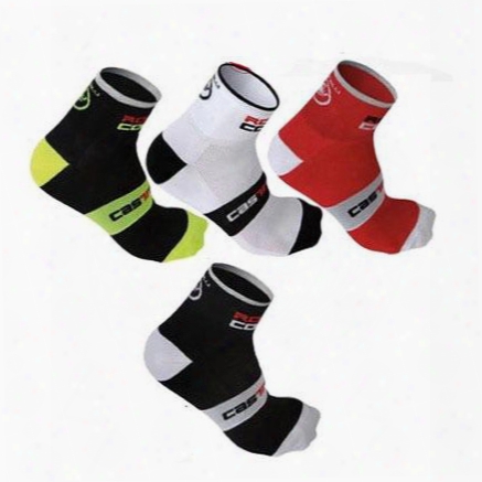 Wholesale-2015 New Monton Men Cycling Socks High Elasticity Outdoor Sports Wearproof Bike Footwear For Road Bike Socks Calcetines Ciclismo