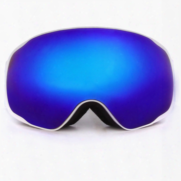 Wholesale-benice Fashion Snow Glasses /uv- Protection Multi-color/ Double Anti-fog Lens Snowboard Skiing Goggle With Free Bag