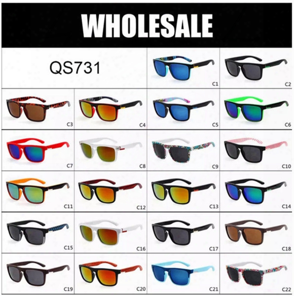 Wholesale - Quick Fashion Sunglasses Men&#039;s Outdoor Beach Sun Glasses The Ferris Silver 22 Color In Stock Qs731