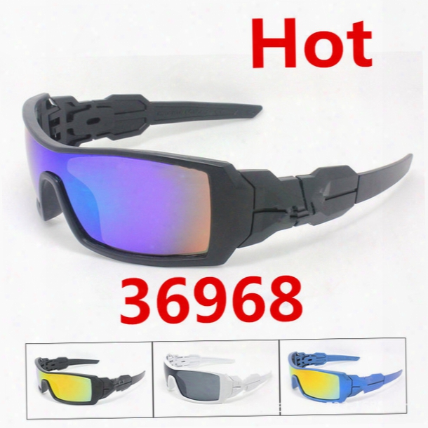 10pcs Aaaa+quality Mens Dazzle Conjoined Outdoor Sports Cycling Sunglasses New Brand Designer 36968 Gycling Goggles 9 Colors Gsa003