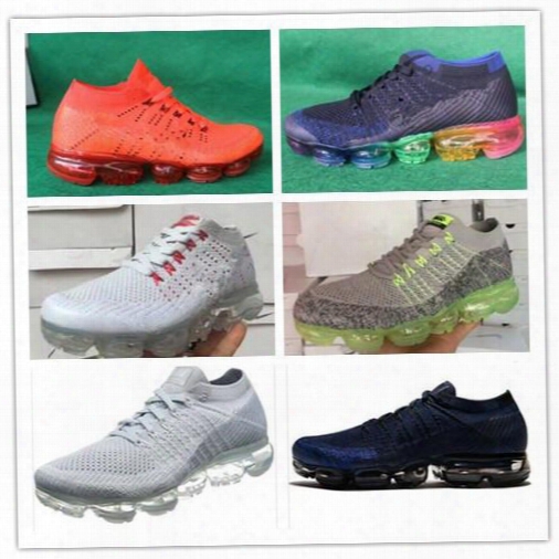 2018 Hot Sale New High Quality Og Vapormax Women Men Running Shoes Sports Sneakers Discount Outdoor Trainers 2018 Maxes Size Eur 36-45