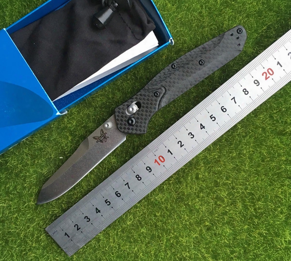 940 940-1 Carbon Fiber Copper Butterfly Brand S90v Steel Shaft Folding Washer Hunting Outdoor Camping Survival Edc Frruit Knife Tools In H