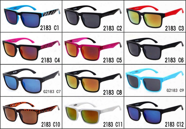 Brand Designer Man Sport Sunglasses Beach Glasses Men Reflective Coating Square Sun Glasses Women Outdoor 12 Colors Sun Glasses Aa++