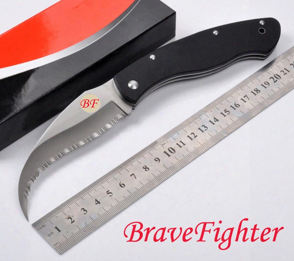 Brave Fighter C12gs Vg-complete Equipment G10 59-60hrc Folding Knife Outdoor Survival Tool Tactical Camping Knives
