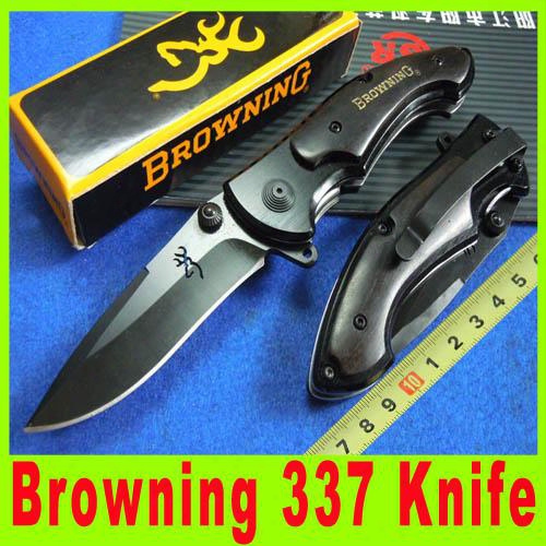 Browning 337 Black Blade Pocket Folding Hunting Camping Survival Outdoor Gear Gift Knife Knives Multi Tool Kit Christmas Gift 514x