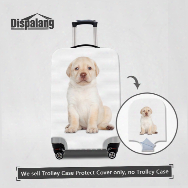 Cat Dog Printing Luggage Protector Cover For 18-30 Inch Travel On Road Case For Suitcase Animal Children Outdoor Waterproof Rain Dust Covers