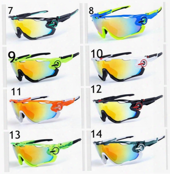 High Quality Fashion Jawbreaker Sports Sunglasses Polarized Women Men Oo9270 Interchangeable 3 Lens Jawbreaker Cycling Eyewear With Box