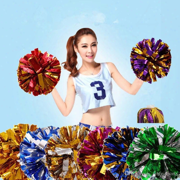 High Quality Wholesale 2017new Athletic Outdoor Accs Game Pompoms Cheering Pompom High Quality Cheerleading Supplies