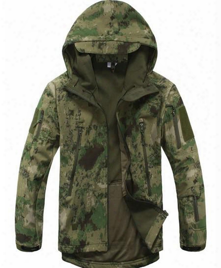 Hot Tad V 4.0 Men Outdoor Hunting Camping Waterproof Coats Jacket Hoodie,black/army Green/khaki/brown/gray/acu/cp Xs - Xxxl