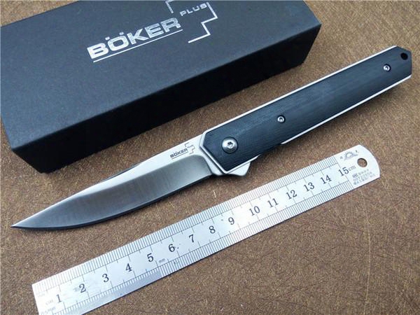 Kwaiken Ball Bearing Flipper Folding Knife G10 Handle 9cr18mov Steel Outdoor Camping Survival Knives Edc Pocket Knife