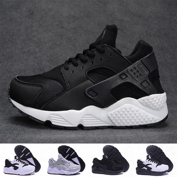 New Air Huarache Ultra Running Shoes Triple White Black Huraches Running Trainers For Men & Womens Outdoors Shoes Huaraches Sneakers Hurache