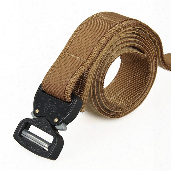 New Comer Tactical Belt Men Belt Out Belt Tactical Enthusiasts Gear For Outdoor Free Shipping Cl11-0027