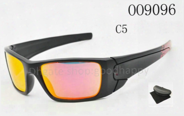 New Branded Men Fashion Fuel Cell Sunglasses 009096 Cycling Sports Outdoor Sun Glass High Quality Eyewear Free Shipping