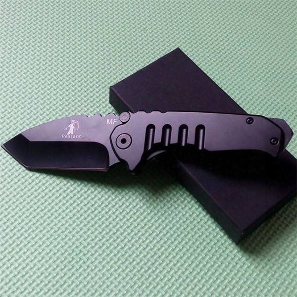 New Custom Medford Peasant Mf Folding Knives 7cr17mov Blade Outdoor Tool Tactical Survival Camping Gift Edc Pocket Folding Knife