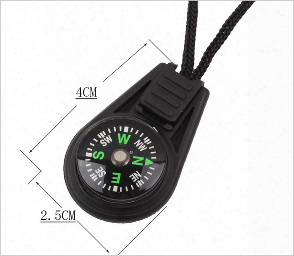 Outdoor Port Compass,hiking/camping Compass,mini Meditate Plastic Mini Button Size Compass North Compass Needle