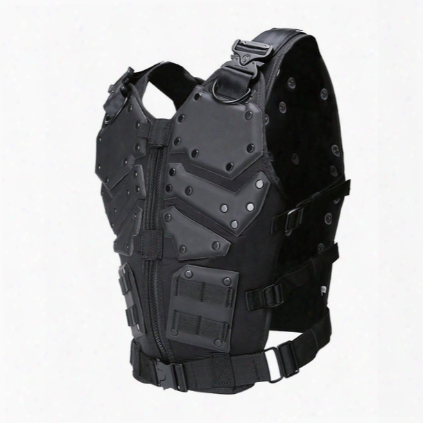 Outdoor Sports Outdooor Camouflage Body Armor Combat Assault Waistcoat Tactical Molle Children Vest Plate Carrier Vest No06-023