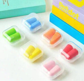 Polyurethane Soft Ear Plugs Outdoor Hunting Sponge Hearing Protector Travel Sleep Noise Prevention Earplugs Accessories