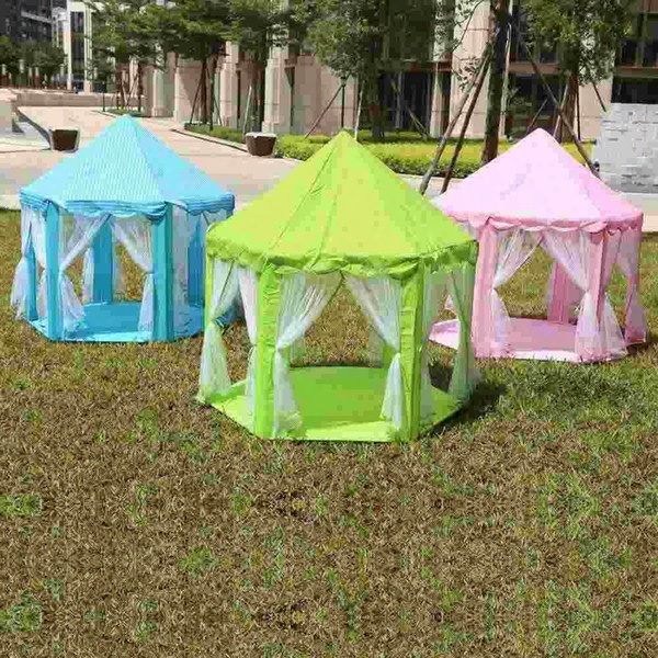 Portable Toy Tents Princess Castle Play Game Tent Activity Fairy House Fun Indoor Outdoor Sport Playhouse Toy Kids Xmas Gifts