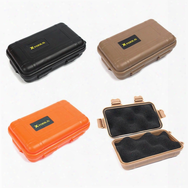 Small Size Outdoor Travel Shockproof Plastic Waterproof Box Storage Case Airtight Container Carry Box For Edc Tools