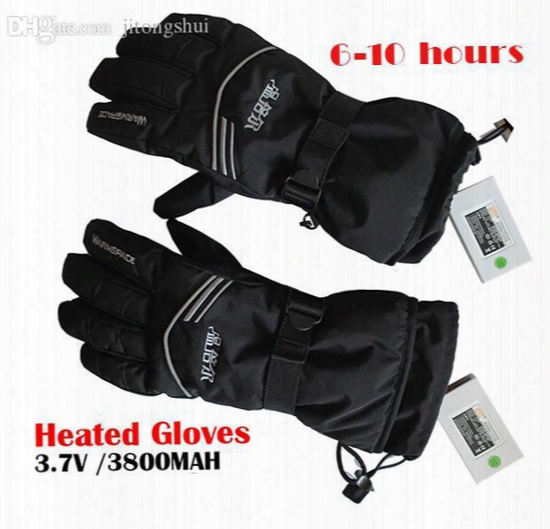 Wholesale-winter Outdoor Armspace 3.7v Electric Heating Gloves With 3800mah Temperature Control Smart Battery 10 Hours Warming Gloves