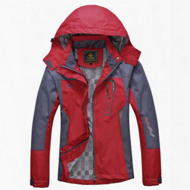 Women&#039;s Spring Breathable Jacke Ts Outdoor Sports Windproof Waterproof Climbing Hiking Trekking Female Coats