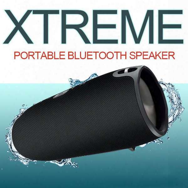 Xtreme Bluetooth Speakers Bt 4.0 Super Subwoofer Outdoor As Power Bank Charging 4400mah Dual 7w Speaker With Straps Stereo Player Usb Tf Fm