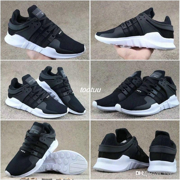 2017 New Eqt Support Adv Boost Women And Mens Running Shoes Sneakers Black Primeknit White Core Run Sports Shoe Free Shipping