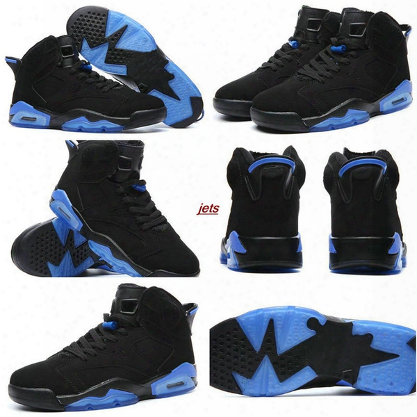 2017 New Retro 6 Mens Basketball Shoes Sneakers Black Blue Outdoor Air Athletic 6 Retros 6s Men Run Sports Basket Ball Shoes Size 41-47