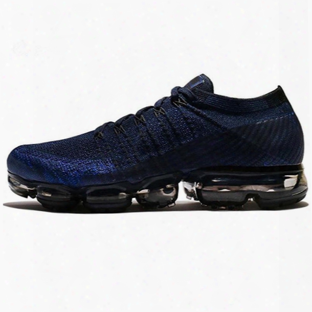 2018 New Vapormax Men Running Shoes For Men Sneakers Knitting Fashion Outdoor Trainers Athletic Sport Shoe Full Palm Air Cushion Size5-11