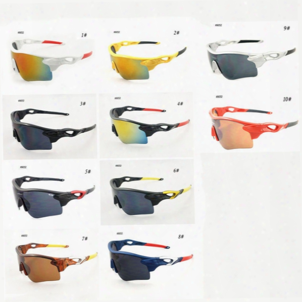 9052 Streamlined Outdoor Riding Sports Glasses, Multi-color Optional Sunglasses 2017 Fasshion High Quality Sunglasses Wholesale Free Shoppi