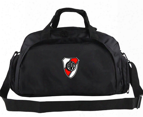 Atletico River Plate Bag Famous Club Logo Tote Exercise Backpack Football Luggage Exercise Houlder Duffle Outdoor Sling Pack