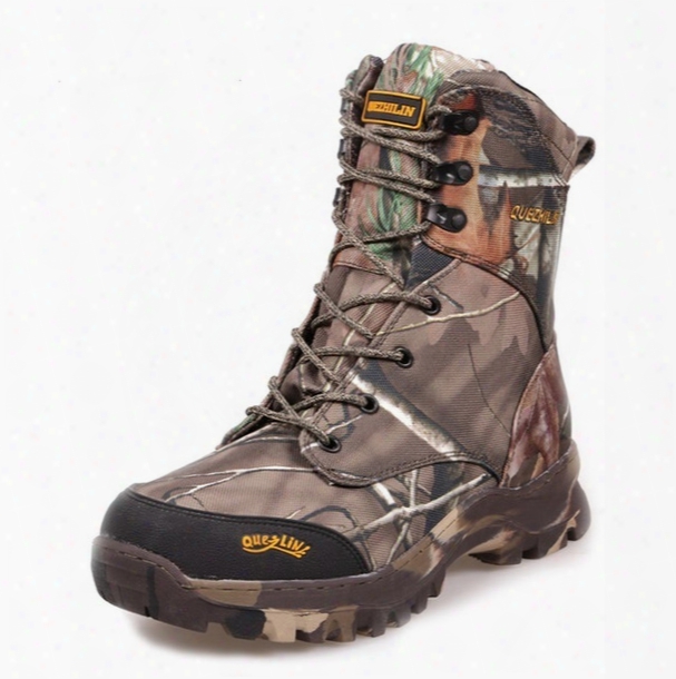 Camo Hunting Boot Realtree Ap Camouflage Winter Snow Boots Waterproof,outdoor Tactical Camo Boot Hunting Fishing Shoe Size 39-46