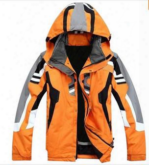 High Quality Outdoor Sportswear Ski Jacket Men Ski Suit Windproof Waterproof Skiing Clothing Free Shipping