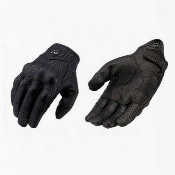 Icon Leather Gloves Motorcycle Off-road Cycling Gloves Outdoorsports Bike Gloves