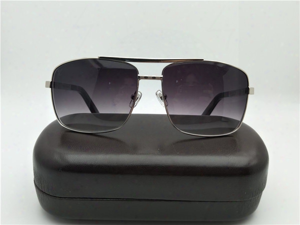 Luxury Men Attitude Silver Grey Sunglasses Sun Glasses Z0259u Outdoor Driving Sports Sunglasses Eyewear New With Box