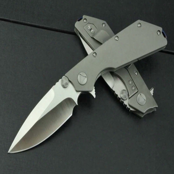 Mic High-end Titanium Handle Doc Knife Outdoor Camping Hunting Survival Knife As A Gift For Friends Free Shipping