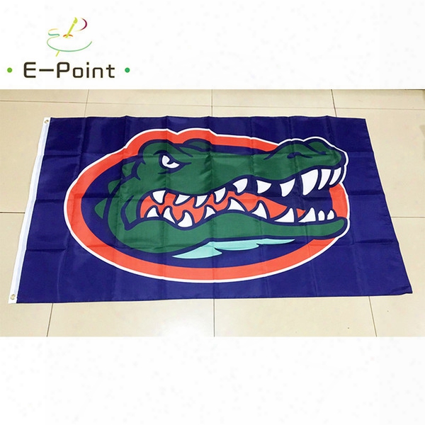 Ncaa Florida Gators Team Polyester Flag 3ft*5ft (150cm*90cm) Flag Banner Decoration Flying Home & Garden Outdoor Gifts