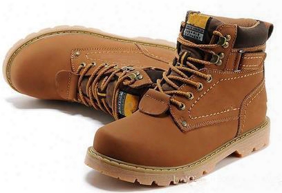 New Men&#039;s Outdoor Winter Boots High Quality 100% Genuine Leather Waterproof Snow Boots Autumn Tooling Boots Plush Shoes
