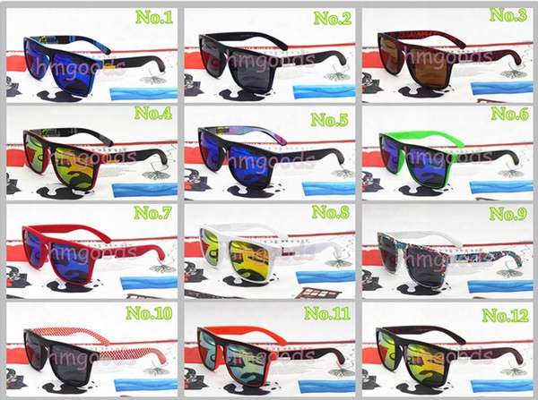 New Mirror Reflective Sport Skateboarding Unisex Punk Colorful Outdoor Charm Windproof Travel Goggle Glasses Sunglasses Quik Silver 731