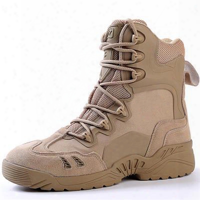 New Style Tactical Boots Military Desert Combat Boots Outdoor Climbing Hiking Botas Militares Men Shoes Men Army Boots Zapatillas